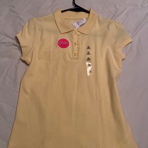 Uniform yellow shirt by children’s place